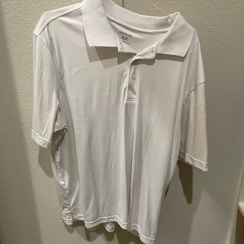 George golf polo white xxl